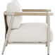 Muros Greige / Palazzo Cream Outdoor Lounge Chair